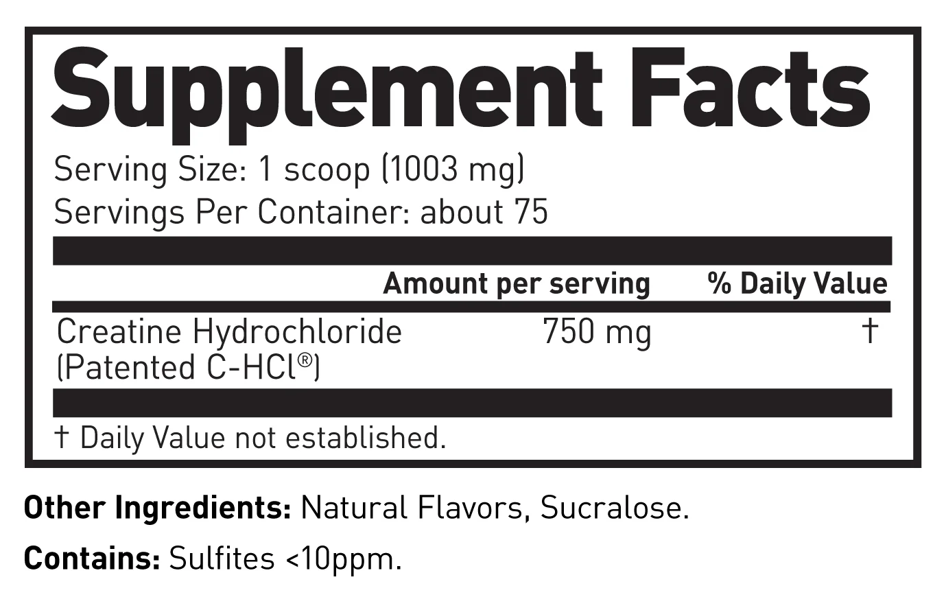 Creatine HCl™